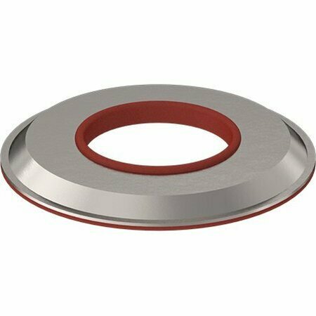 BSC PREFERRED Pressure-Rated Metal-Bonded Sealing Washer for M12 Screw Size 11.8 mm ID 25.4 mm OD 91195A149